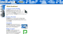 Desktop Screenshot of parkcard.com